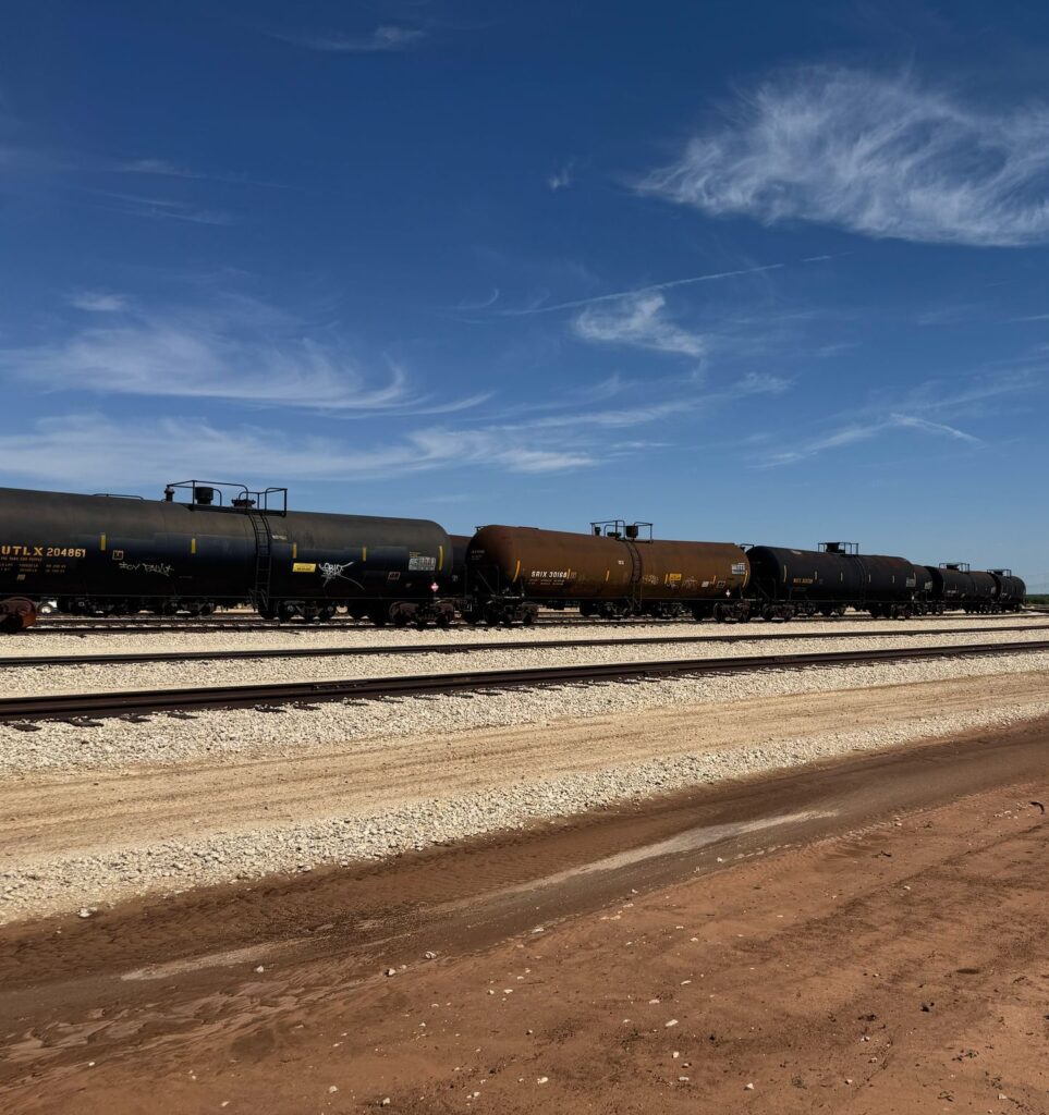 Hazmat railcar cleaning services near Abilene, Texas