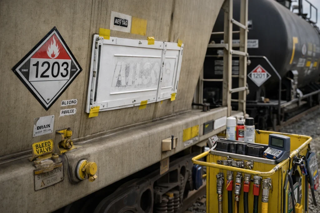 Remarcado y rotulado operations visual