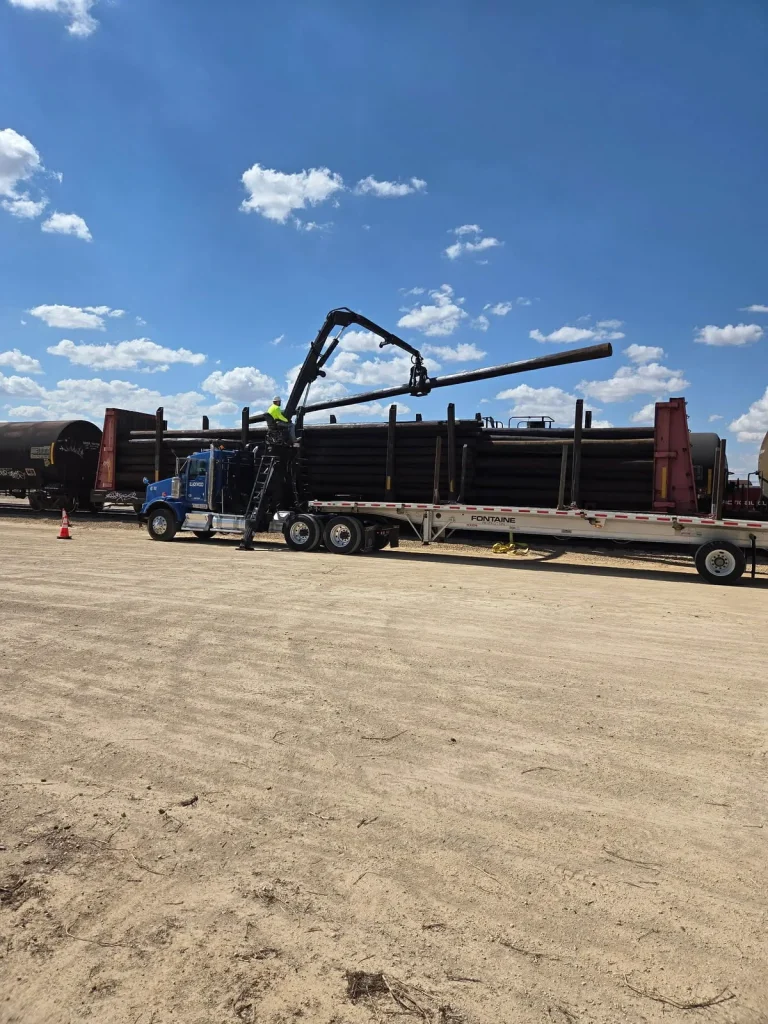 Transloading operations visual